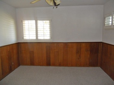 One of the three bedrooms, all with spacious closets, and berber-like carpeting. 4734 Rubidoux Ave., Riverside