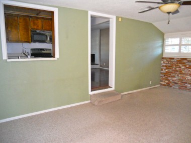 Alternate view of bonus room looking towards the kitchen. 4734 Rubidoux Ave., Riverside