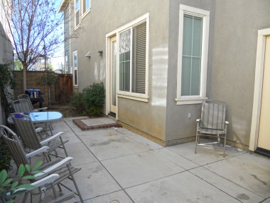 a-side patio