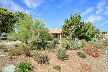 Approximately $2,500 spent on front yard drought-tolerant landscaping and drip irrigation.