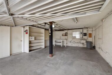 2-car garage with laundry