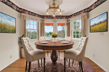Breakfast nook - virtually staged