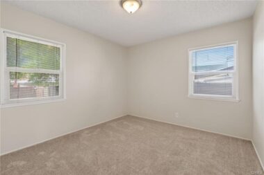 Bedroom number 1, brand new carpet and brand new paint.