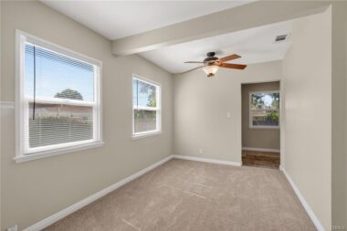 Formal dining area
