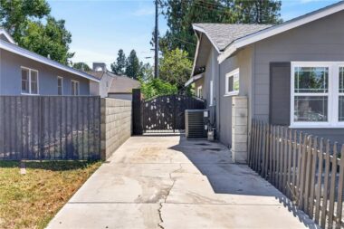 RV parking on left side of the house.