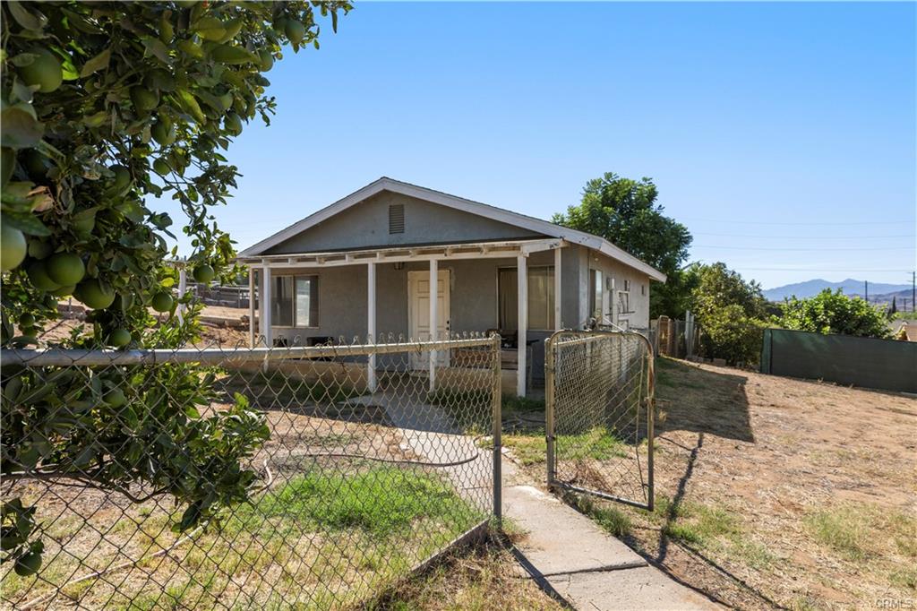PERMITTED ADU -- alternate view of the front of the detached unit.